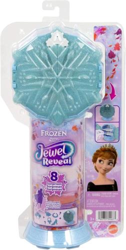 DISNEY PRINCESS - JEWEL REVEAL BAMBOLA ANNA CON ACCESSORI A SORPRESA