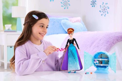 DISNEY PRINCESS - JEWEL REVEAL BAMBOLA ANNA CON ACCESSORI A SORPRESA