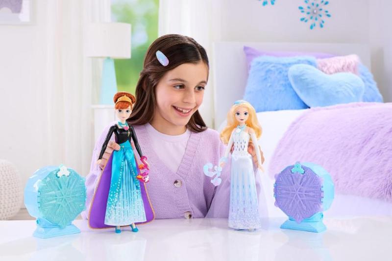 DISNEY PRINCESS - JEWEL REVEAL BAMBOLA ELSA CON ACCESSORI A SORPRESA