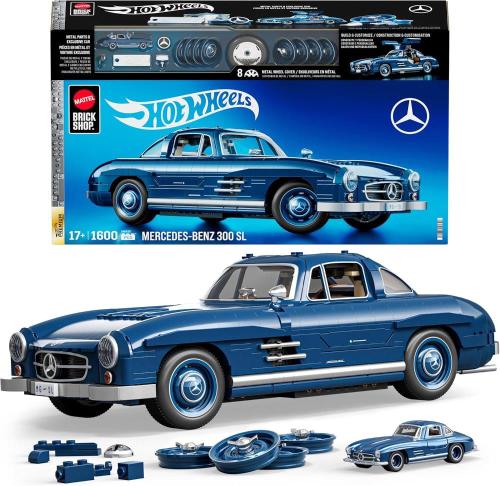BRICK SHOP - HOT WHEELS MERCEDES-BENZ 300 SL BLU