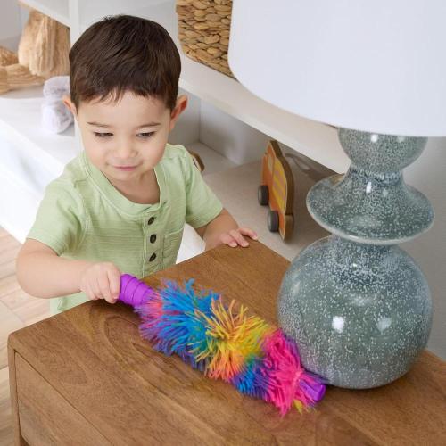 LNL VACUUM SOUTH ASPIRAPOLVERE E SPOLVERINO 2 IN 1, SET GIOCATTOLO CON 45 CANZONI