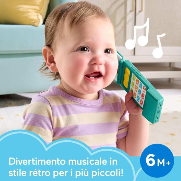 FLIP PHONE TELEFONINO RIDI E IMPARA, GIOCATOLO INTERATTIVO