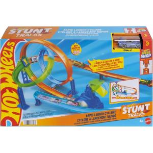 HOT WHEELS - PISTA MEGA CICLONE DOPPIO GIRO DELLA MORTE