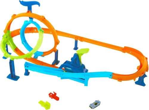 HOT WHEELS - PISTA MEGA CICLONE DOPPIO GIRO DELLA MORTE