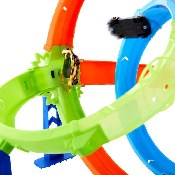 HOT WHEELS - PISTA MEGA CICLONE DOPPIO GIRO DELLA MORTE