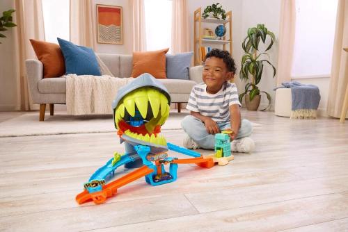 HOT WHEELS - PISTA SQUALO SCONTRI IN SPIAGGIA SPEED SNAP