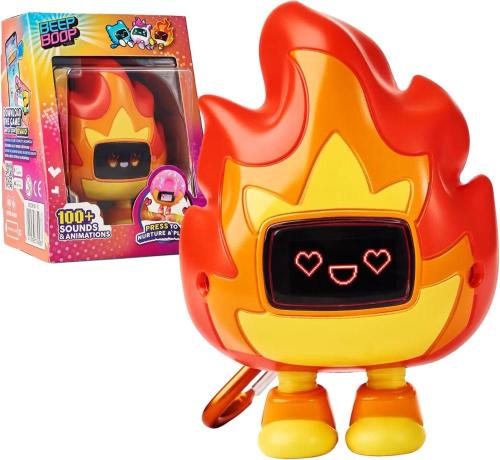 BEEP BOOP PERSONAGGIO INTERATTIVO TOCHI FIAMMA FUOCO