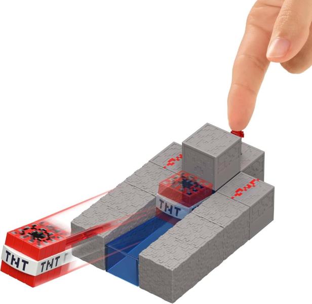 MINECRAFT PERSONAGGI CORE 8 CM - CREEPER PIETRA ROSSA