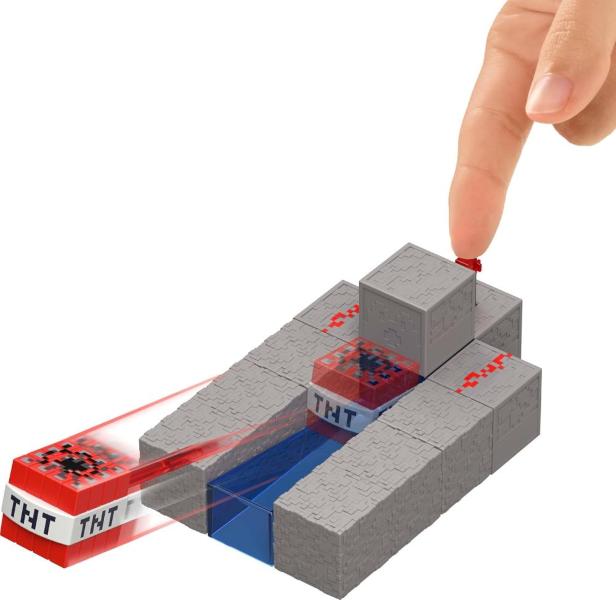 MINECRAFT PERSONAGGI CORE 8 CM - SCHELETRO PIETRA ROSSA