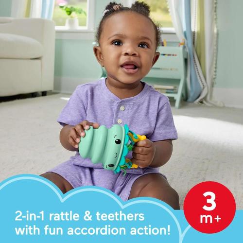 FISHER PRICE SQUISHSEAS RATTLE SONAGLINO OCEANO MEDUSA