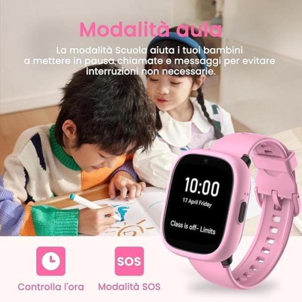 RADIOCOM - SMARTWATCH 4G WI-FI ROSA