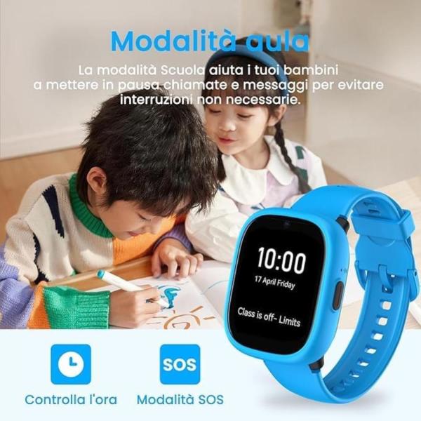 RADIOCOM - SMARTWATCH 4G WI-FI BLU