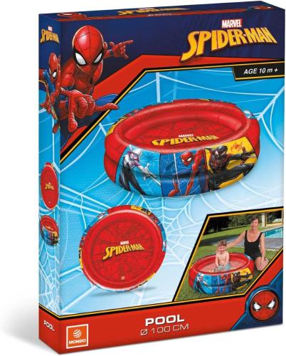 PISCINA GONFIABILE 2 ANELLI SPIDERMAN