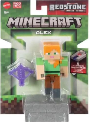 MINECRAFT PERSONAGGI CORE 8 CM - ALEX PIETRA ROSSA