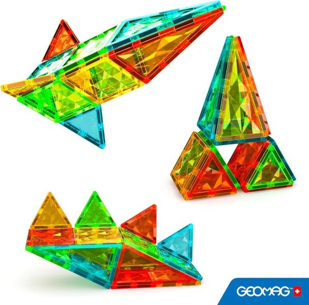 GEOMAG MAGNETIC TILES GEMS - 16 PIASTRELLE MAGNETICHE