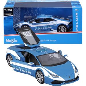 AUTO LAMBORGHINI HURACAN POLIZIA IN SCALA 1:24