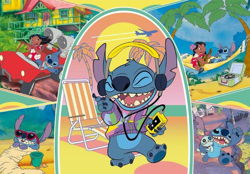 PUZZLE 180 PZ SUPER COLOR DISNEY STITCH 2025