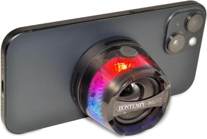 MINI SPEAKER WIRELESS CON BASE MAGNETICA FUNZIONE TWS