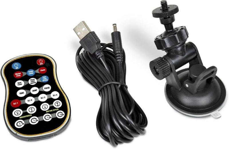 LED PARTY LIGHT SFERA CON LUCI LED DA DISCOTECA 11x9.1x8.5 CM