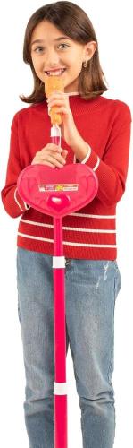 MICROFONO WIRELESS DA PALCO CON ASTA ROSA