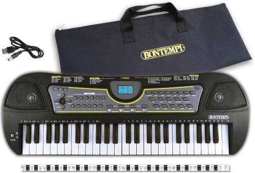 TASTIERA 49 TASTI DISPLAY CON ADATTATORE E BORSA 588x200x65 MM