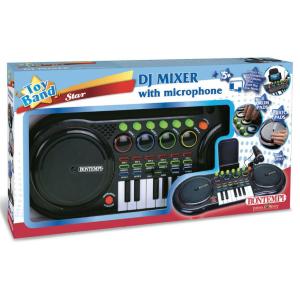 DJ MIXER CON MICROFONO