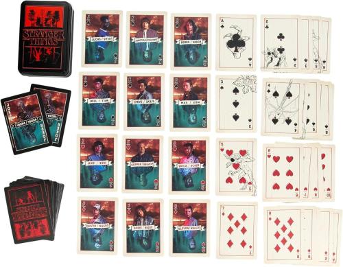 PALADONE CARTE DA POKER IN TIN STRANGER THINGS