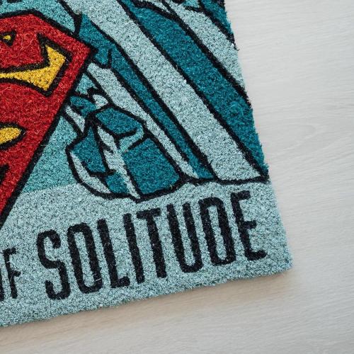 ZERBINO TAPPETO INGRESSO SUPERMAN WELCOME TO THE FORTRESS OF SOLITUDE