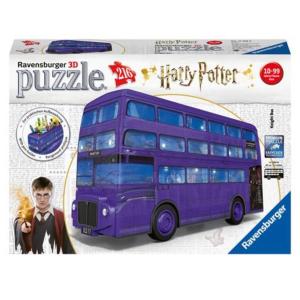 PUZZLE 3D VEICOLI - AUTOBUS A 3 PIANI VIOLA HARRY POTTER 