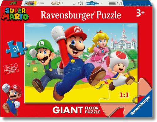 PUZZLE 24 PZ GIANT FLOOR SUPER MARIO