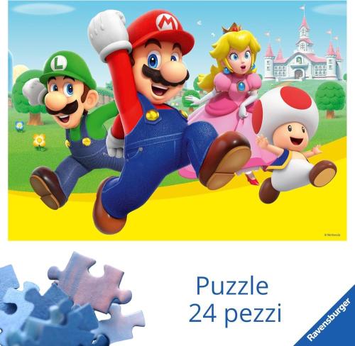 PUZZLE 24 PZ GIANT FLOOR SUPER MARIO