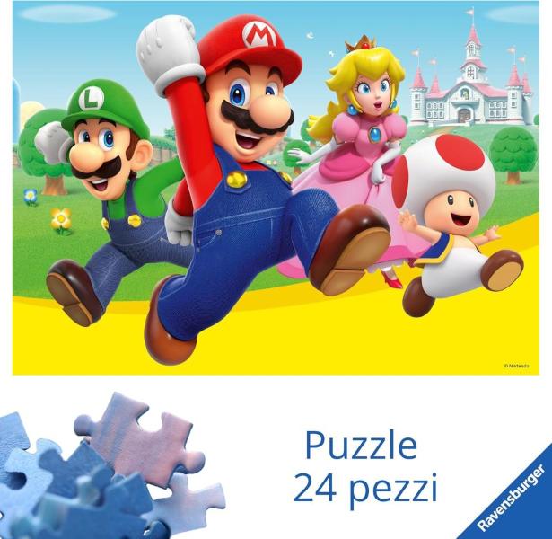 PUZZLE 24 PZ GIANT FLOOR SUPER MARIO