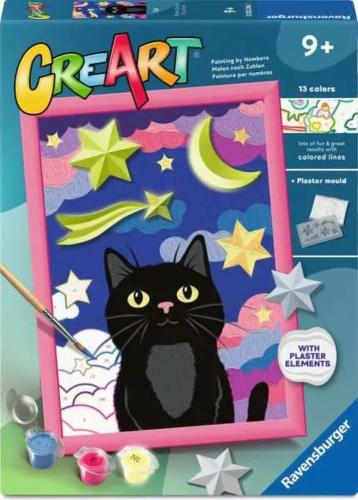CREART SERIE D - GATTO CON GESSO 3D