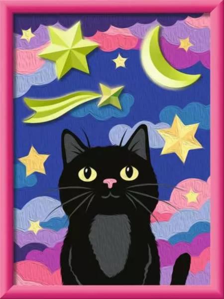 CREART SERIE D - GATTO CON GESSO 3D