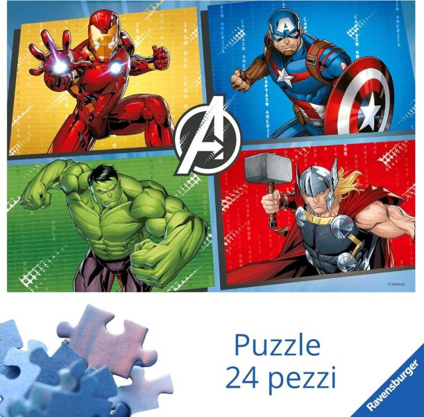 PUZZLE 24 PZ GIANT FLOOR AVENGERS