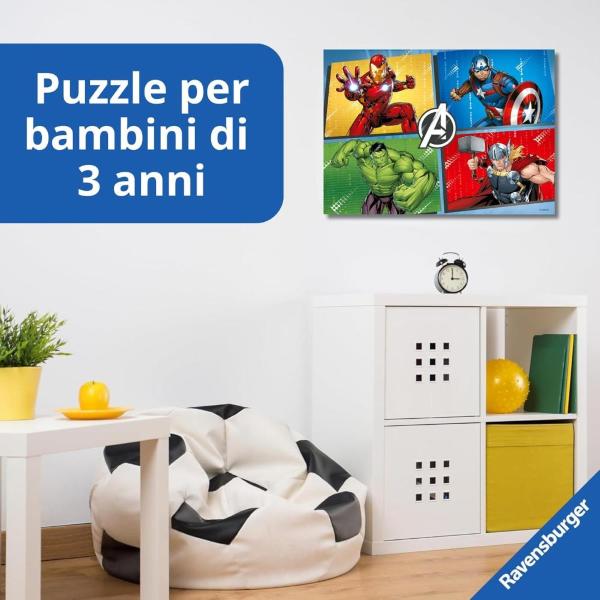 PUZZLE 24 PZ GIANT FLOOR AVENGERS