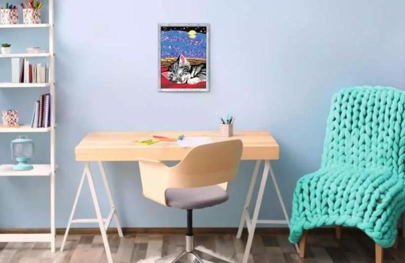 CREART SERIE D - GATTO SOGNATORE