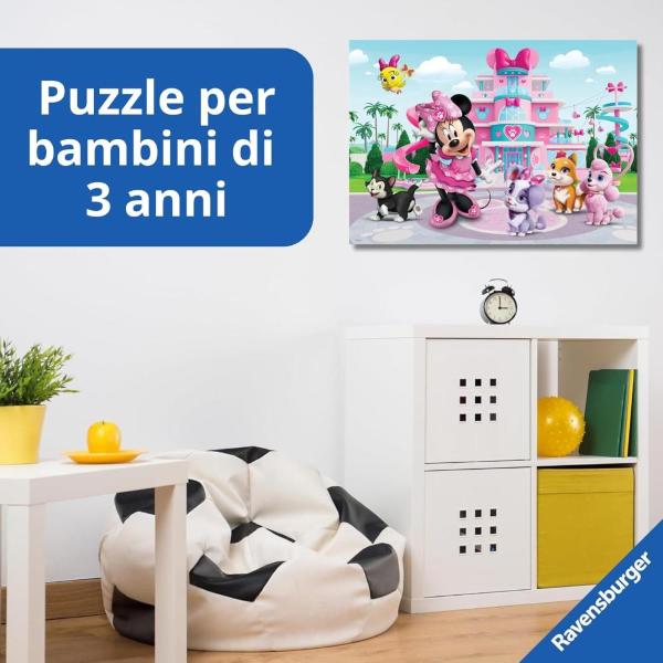 PUZZLE 24 PZ GIANT FLOOR DISNEY MINNIE MOUSE TOPOLINA