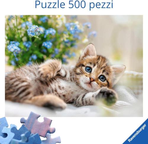 PUZZLE 500 PZ PUPPIES COLLECTION: DOLCE GATTINO