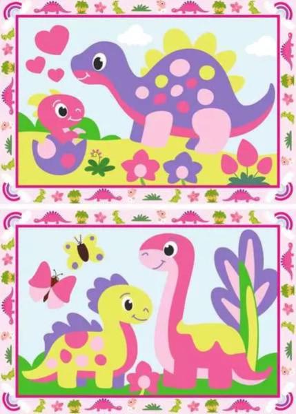 CREART SERIE JUNIOR- 2 X DOLCI DINOSAURI