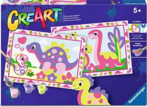 CREART SERIE JUNIOR- 2 X DOLCI DINOSAURI