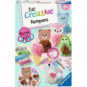 BE CREATIVE: MIDI - PONPON KAWAII PORTACHIAVI