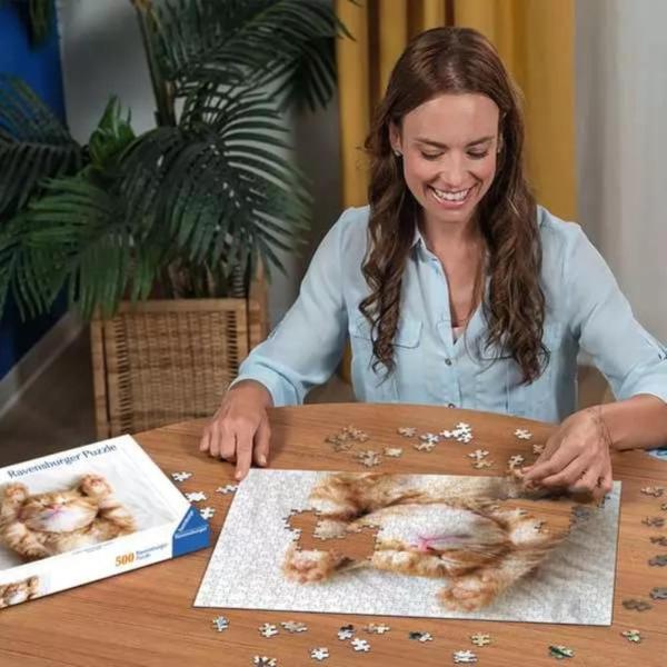 PUZZLE 500 PZ PUPPIES COLLECTION: GATTINO SOGNATORE