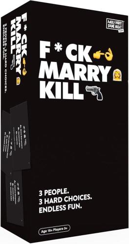F*CK MARRY KILL GIOCO DI SOCIETA FOTTITI SPOSATI UCCIDI