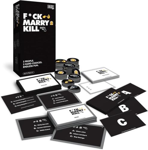 F*CK MARRY KILL GIOCO DI SOCIETA FOTTITI SPOSATI UCCIDI