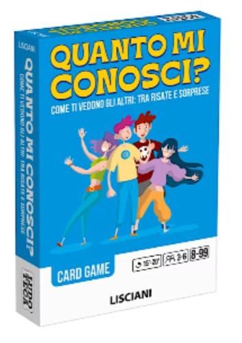 LUDOTECA CARD GAME - QUANTO MI CONOSCI? GIOCO DI CARTE
