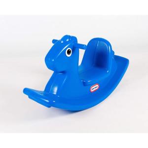 ROCKING HORSE CAVALLINO A DONDOLO BLU SINGOLO