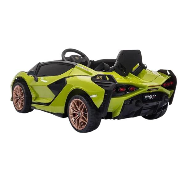 AUTO ELETTRICA LAMBORGHINI SIAN RC 10.8V VERDE