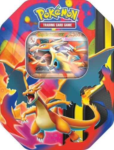 CARTE POKEMON TIN DA COLLEZIONE MEGA CHARIZARD Y EX