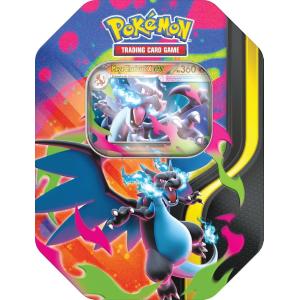 CARTE POKEMON TIN DA COLLEZIONE MEGA CHARIZARD X EX